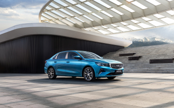В Россию едет новый седан Geely Emgrand